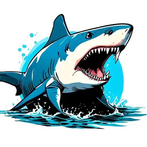 Shark Eating Its Own Tail