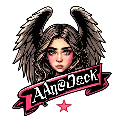 Angel Name On Eyebrow