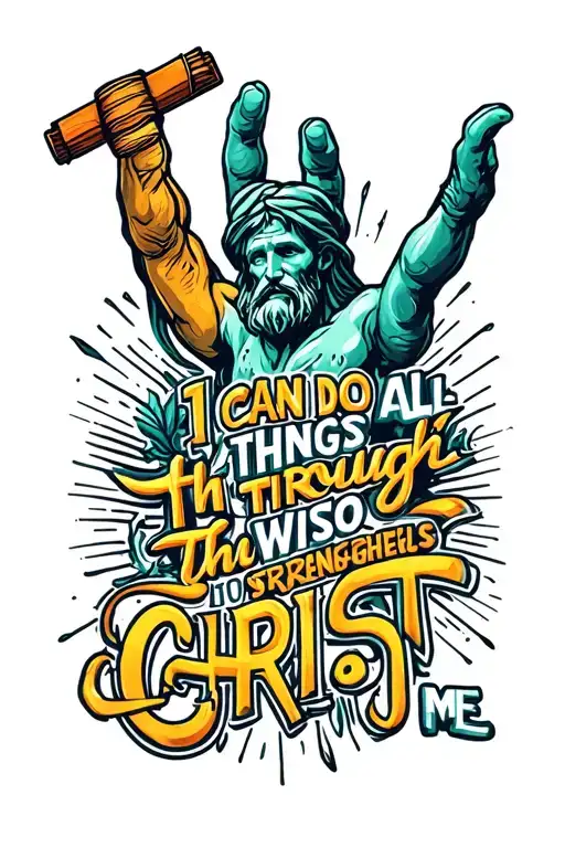 I Can Do All Things Through Christ Who Strengthens Me