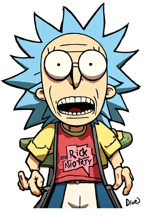 Rick And Morty Breaking Bad Style