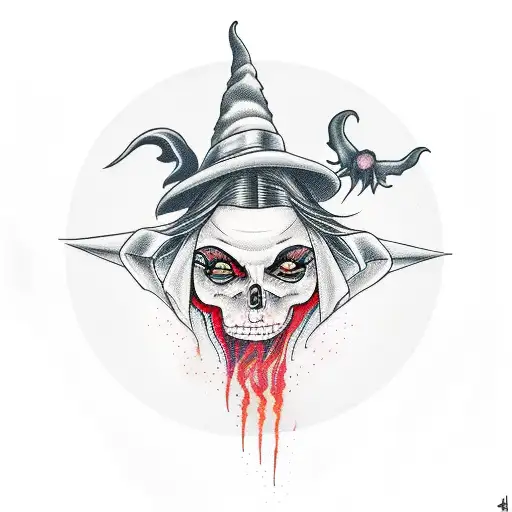 Witch Burning At Stake