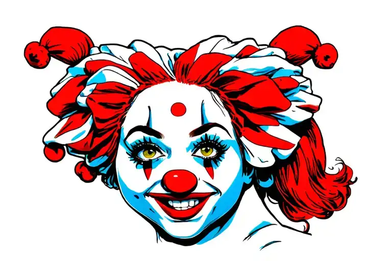 Big Booty Female Clown