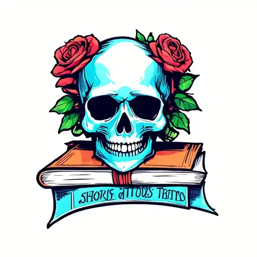 Skull And Books