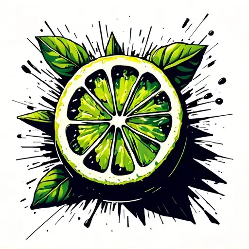 Glitched Lemon Slice