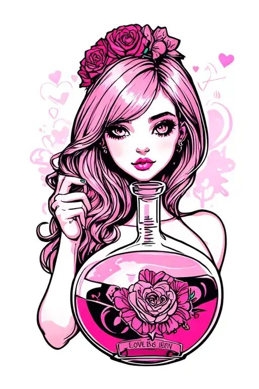 Love Potion Pink Lover Girl