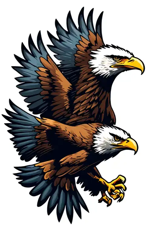 Eagles Flying