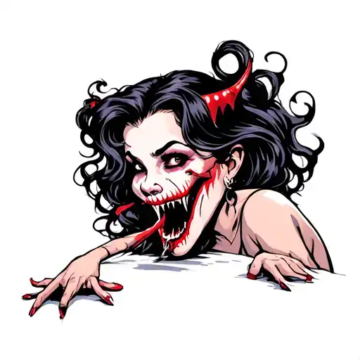 Vampire Girl Bites