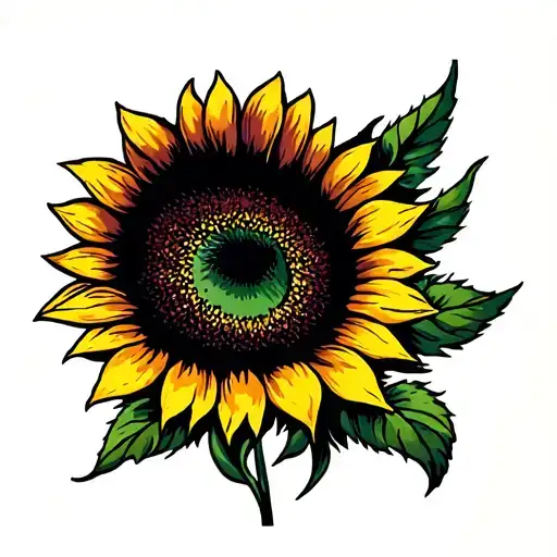 Sunflower Back