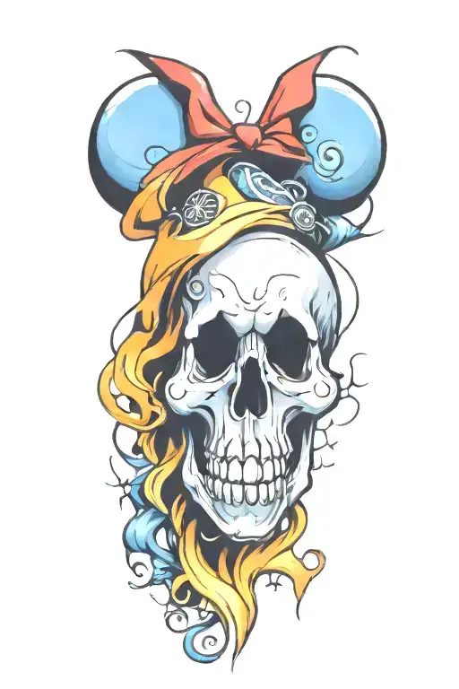 Mickey Mouse Skull