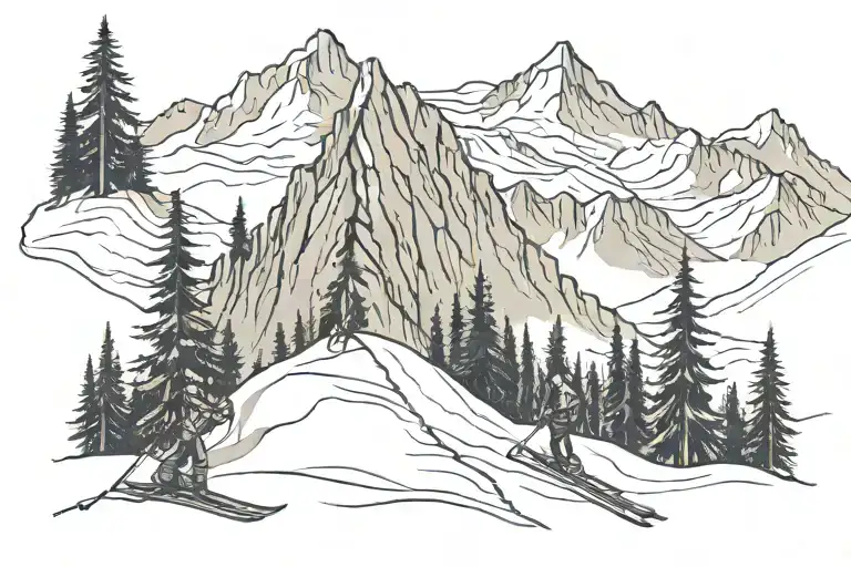 Backcountry Skiing Mountains