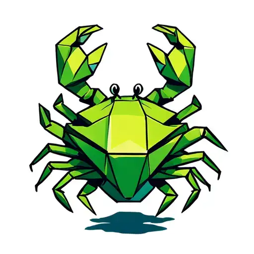 Origami Paper Crab