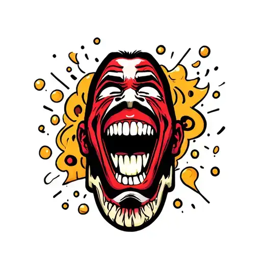 Laugh Now Cry Later Mask