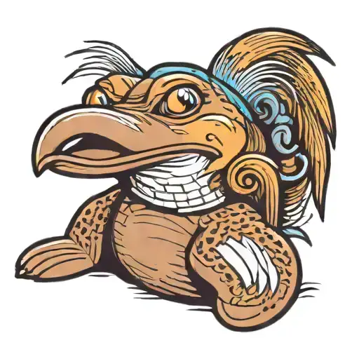 80'S Platypus With Mullet