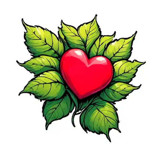 Red Floating Hearts