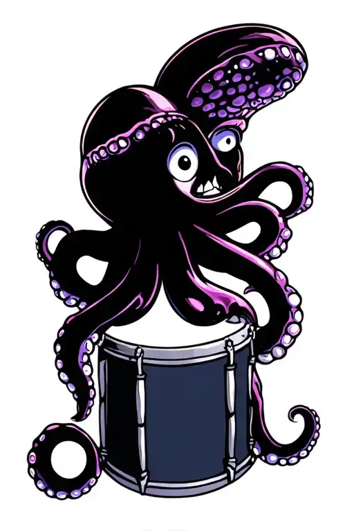 Drum And Octopus