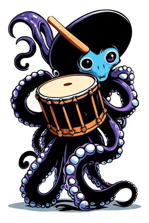 Drum And Octopus