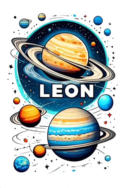 Solar System With The Name Leon