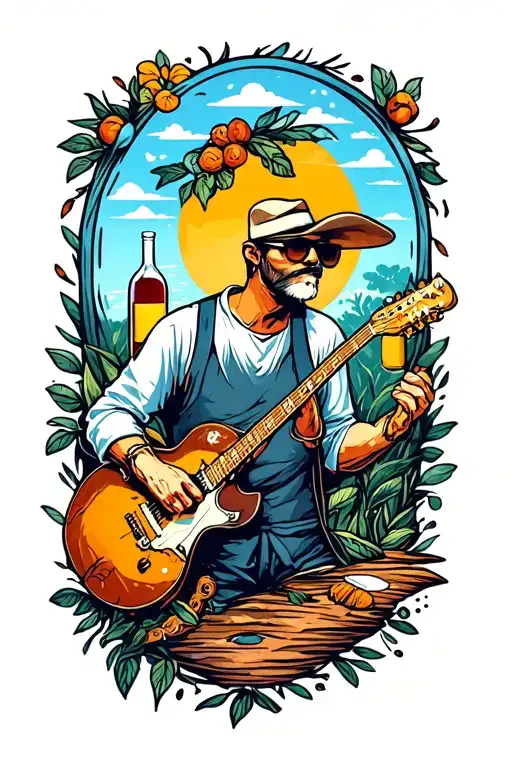 A Traveler Winemaker And Music