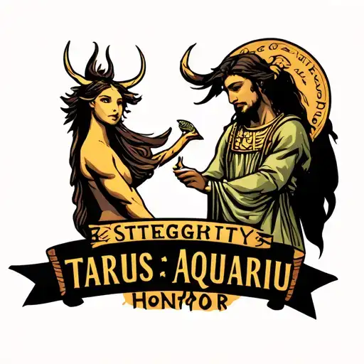 Family Faith Integrity Strength Honor Taurus Sagittarius Aquarius