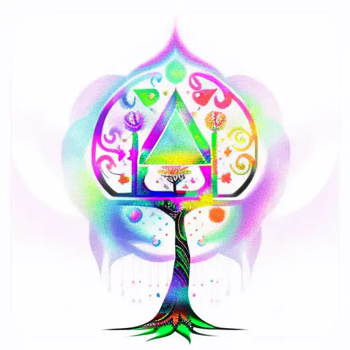 Tree Crow Spiritual Chakra