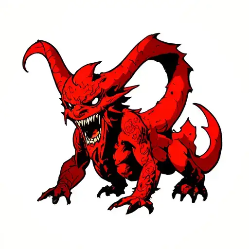 Becoming My Shadow Demon Standing