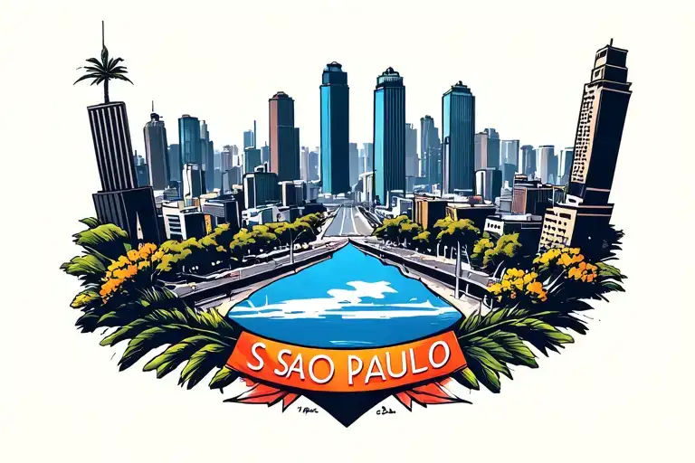 Sao Paulo City Symbol