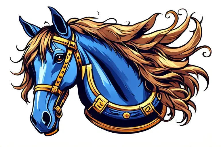 Lucky Horse Shoe And Lepercon