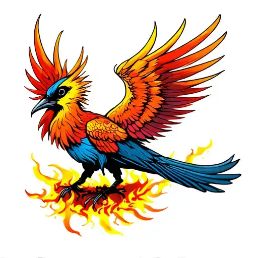 Wren Transform To Phoenix Rising From The Ashes
