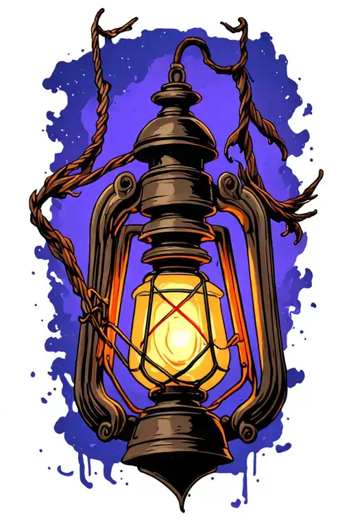 Bloodborne Lantern Surrounded