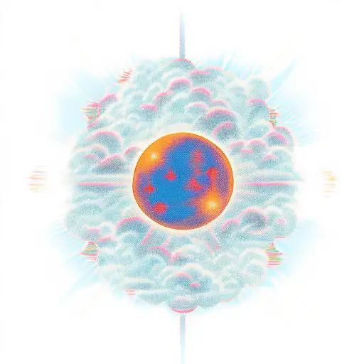 The Sun Above The Clouds