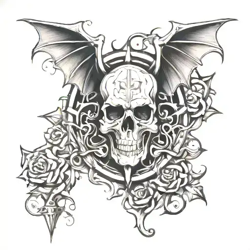 Gothic Symbols And Artistic Representation