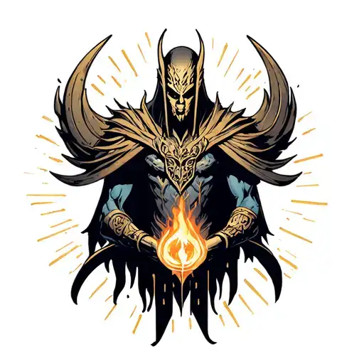 Sauron Looking At The Ring Of Power