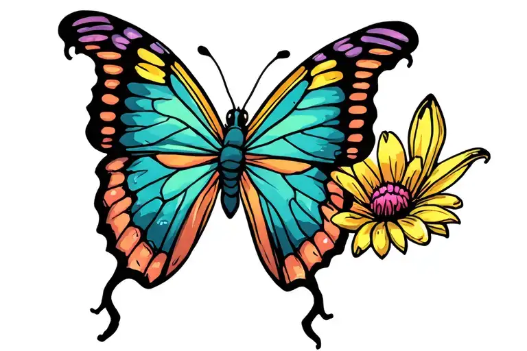 Butterfly Metamorphosis Portrayed