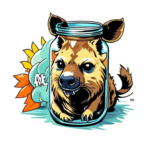 Hyena In A Jar