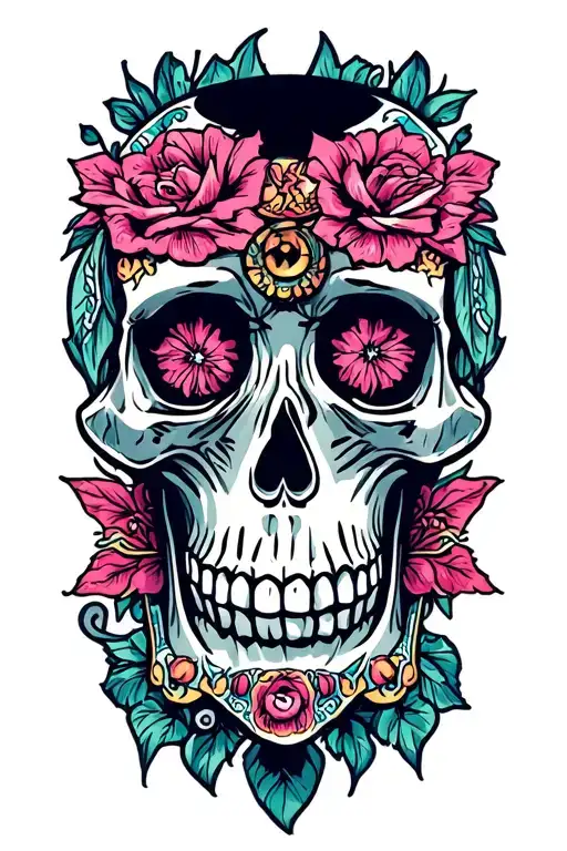 Chicano Skull