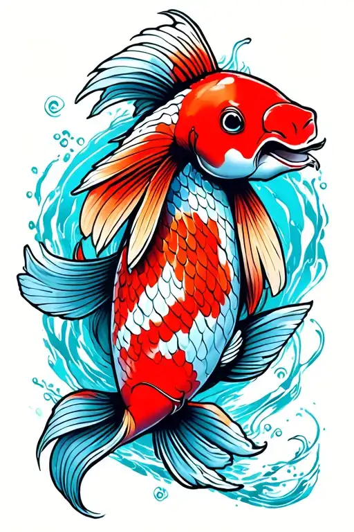 Japanese Koi Fish