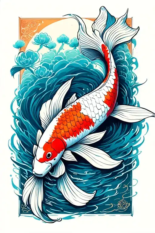 Japanese Koi Fish