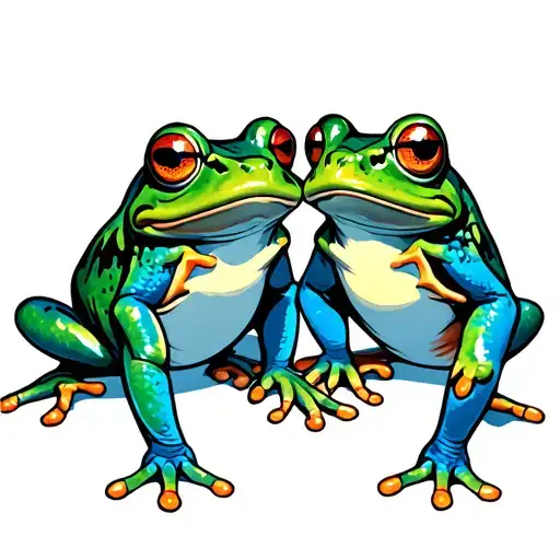 Four Silly Frogs