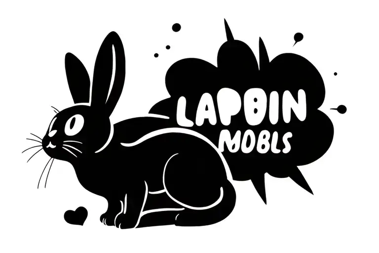 Lapin Chat Bubbles
