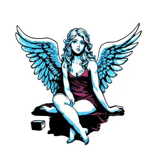 Angel Sitting
