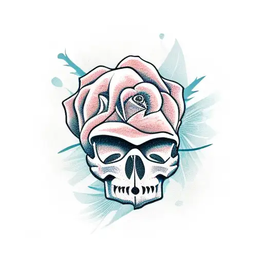 Skull And Roses