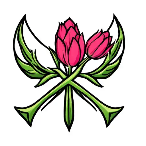 Star Wars Rebel Alliance Symbol With Tulips