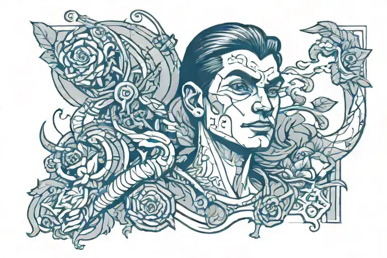 Portrait Demonstrating My Strong