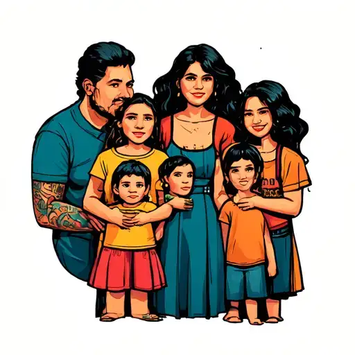 Familiy Members As Symbols