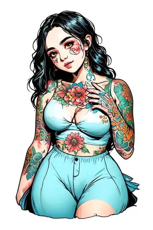 Girl With Hanahaki Disease