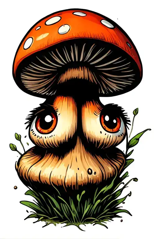 Mushroom With Eyes