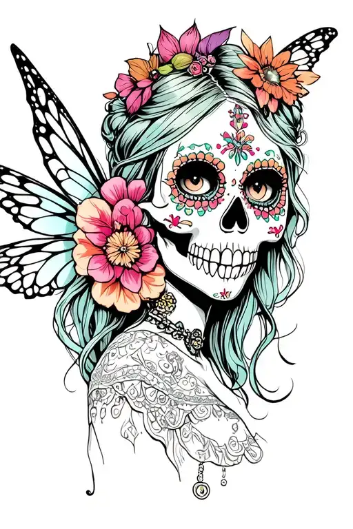 Sugar Skull Fairy
