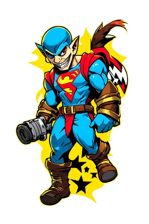 Super Smash Bros Villains Leg Sleeve