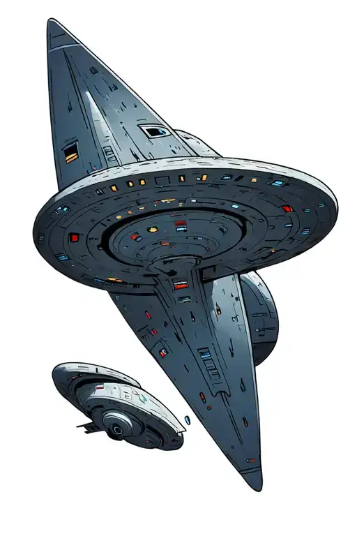 Star Trek Enterprise Ship