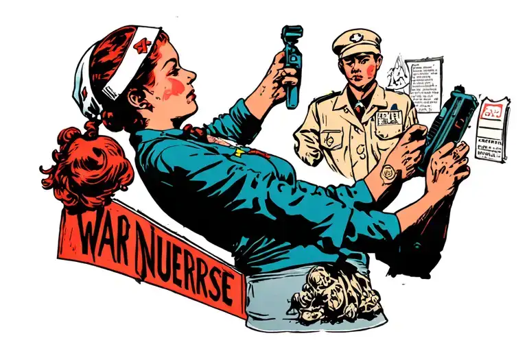 1942 War Nurse Being Executed